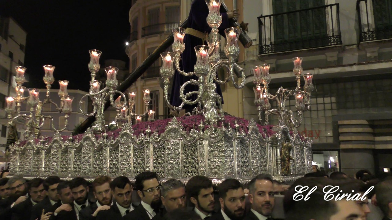 JESUS NAZARENO DEL PERDON VIA CRUCIS AGRUPACION DE COFRADIAS DE MALAGA 2017 4K