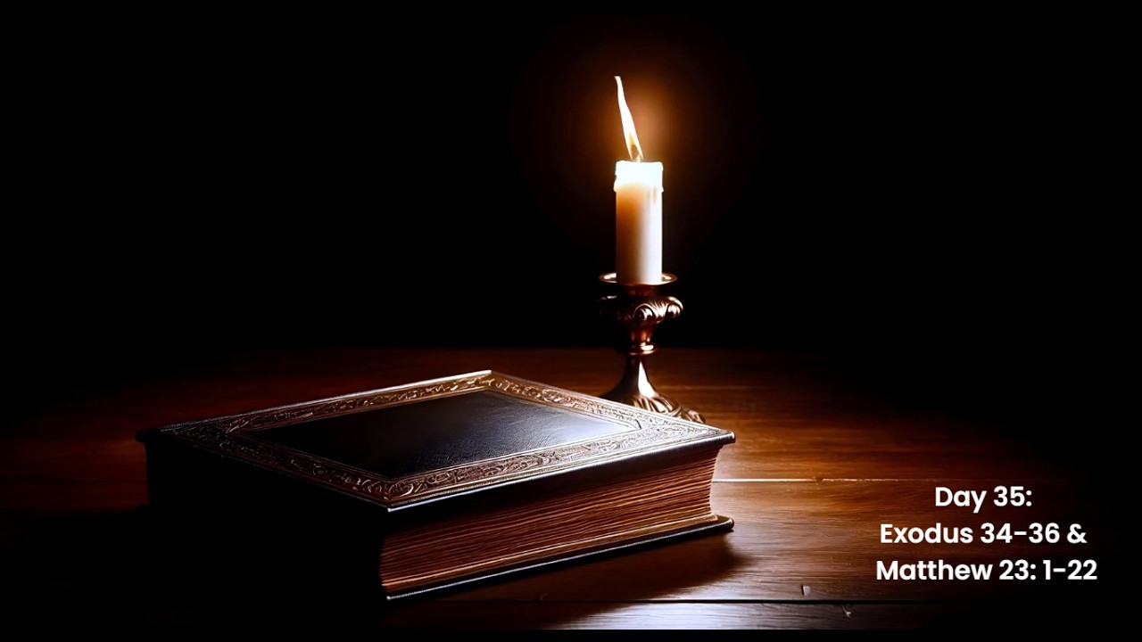 Day 35: Exodus 34-36 & Matthew 23:1-22