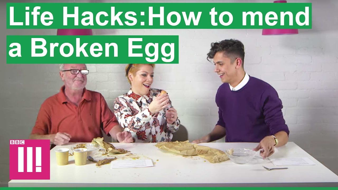 Ben Hart's Life Hacks - How to Mend a Broken Egg