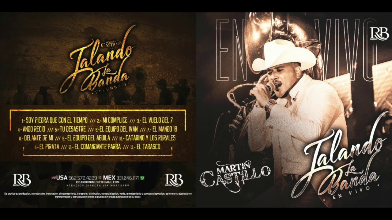 Martín Castillo - Jalando La Banda  (Disco Completo 2018)