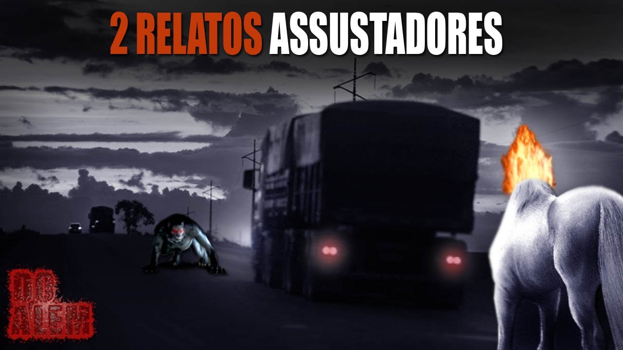 Caminhoneiro na Estrada do Lobisomem | Cruzei a Mula Sem Cabeça - 2 Relatos Assustadores