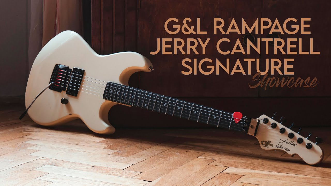 Jerry Cantrell's Legendary Guitar! G&L Rampage Jerry Cantrell Signature