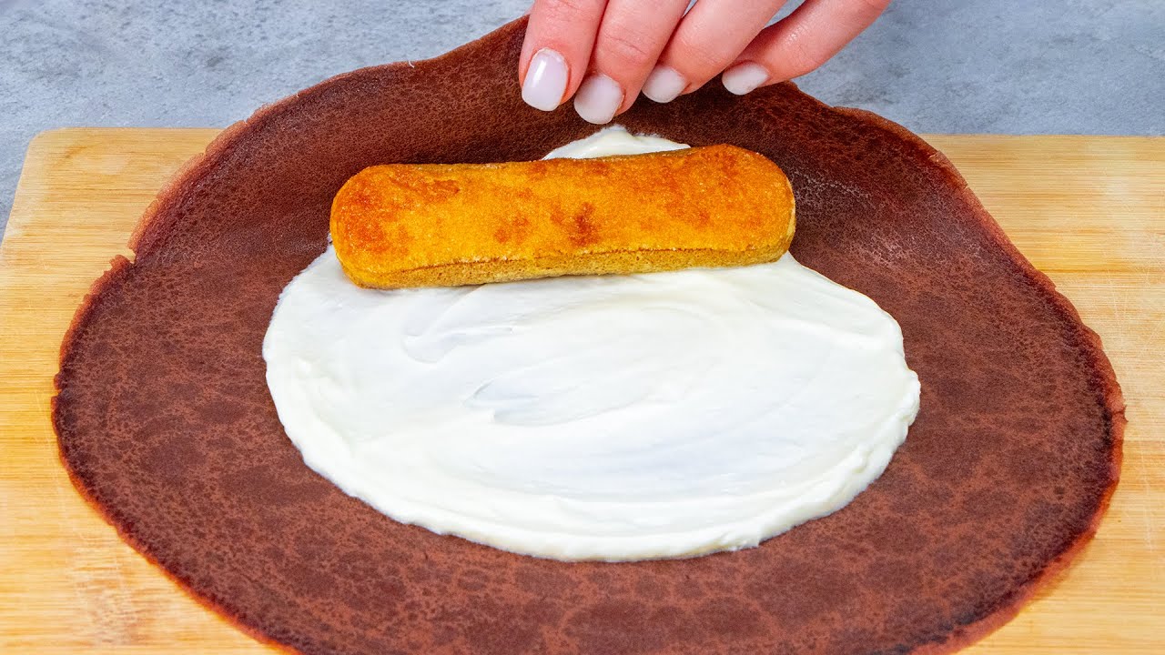 Los crepes Tiramisú, han vuelto locos a todos - ¡Espectaculares!