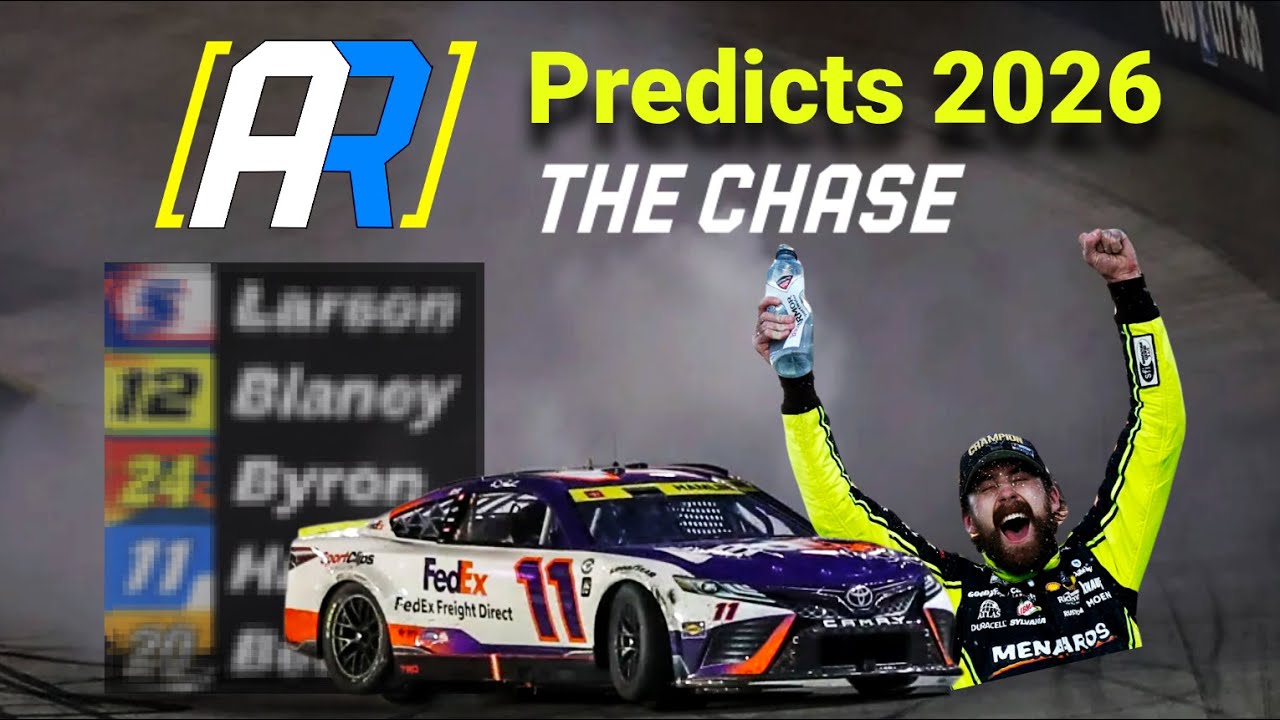 Predicting the ENTIRE Nascar 2026 Season (36th - 1st)