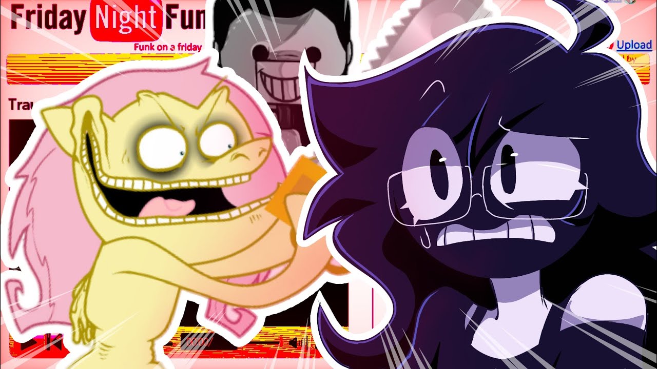 O MOD DOS VÍDEOS MAIS BIZARROS DO YOUTUBE! -  FNF: TRAUMATIZING WEB TALES