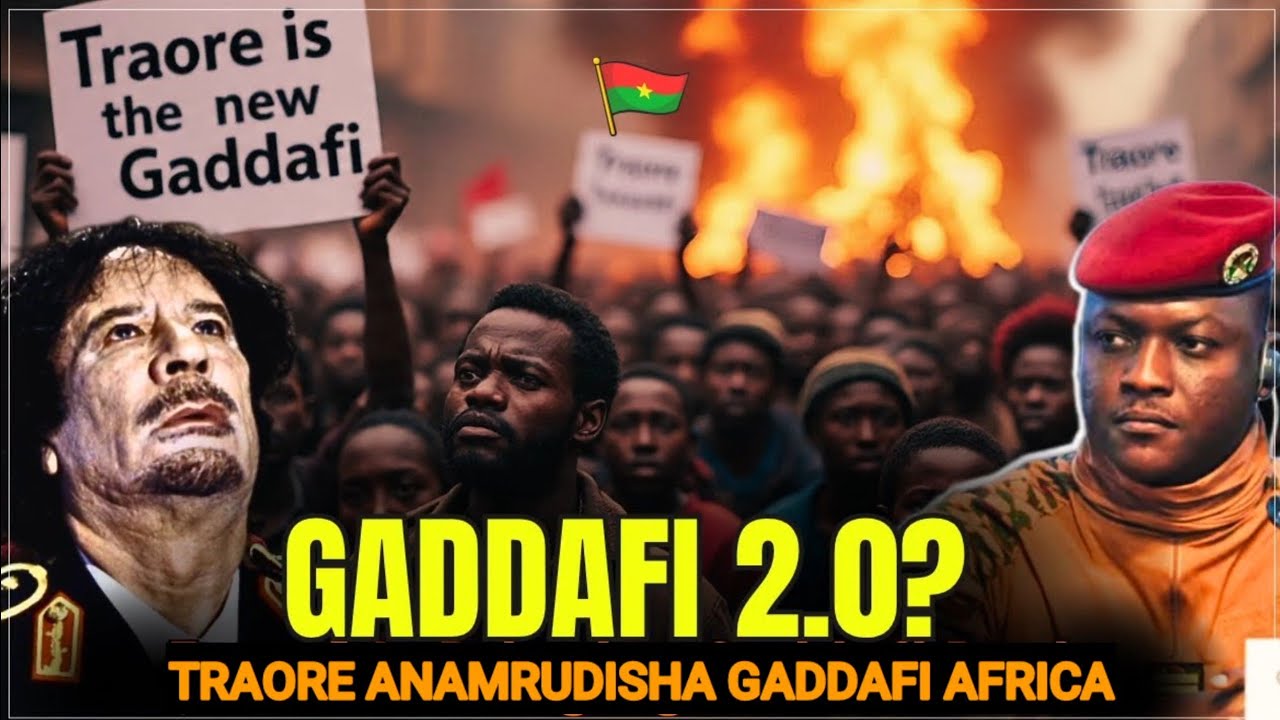 TRAORE NI GADDAFI MPYA AMEWEKA CHINI DIRA YA KUIUNGANISHA AFRIKA KAMA GADDAFI 