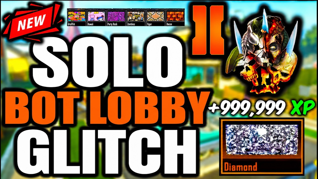 *СОЛО* 100% РАБОЧИЙ✅НОВЫЙ ГЛИТЧ НА БОТ-ЛОББИ В BO2! БЕСКОНЕЧНЫЙ ОПЫТ! BO2 PS4/PS5 (2026) ГЛИТЧИ B...