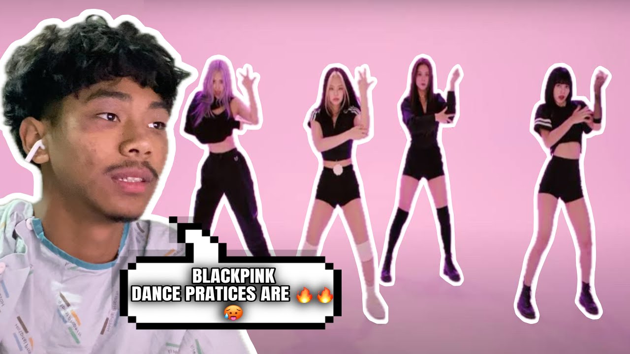 REACTING to BLACKPINK DANCE PRACTICES