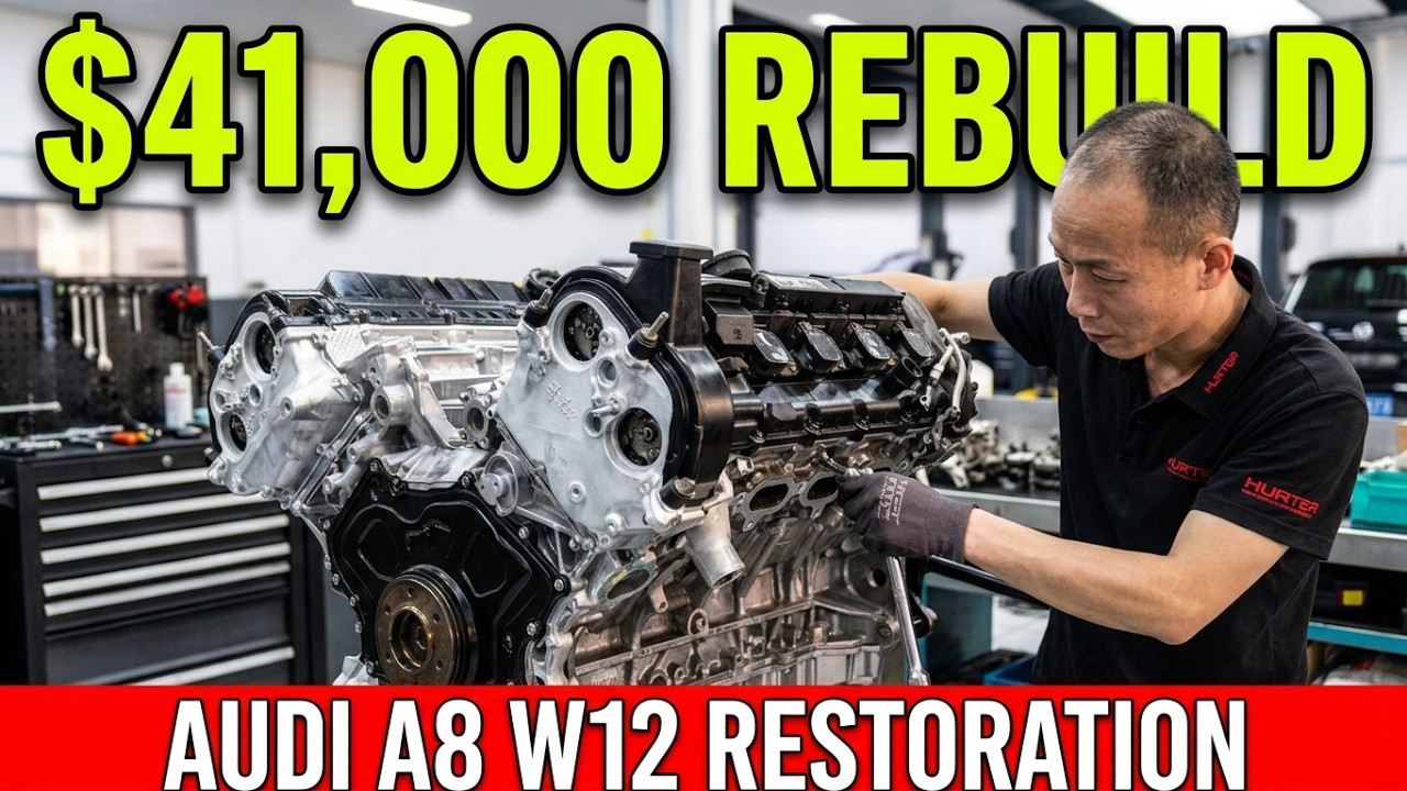 How We Saved This Audi A8 W12 from the Junkyard!