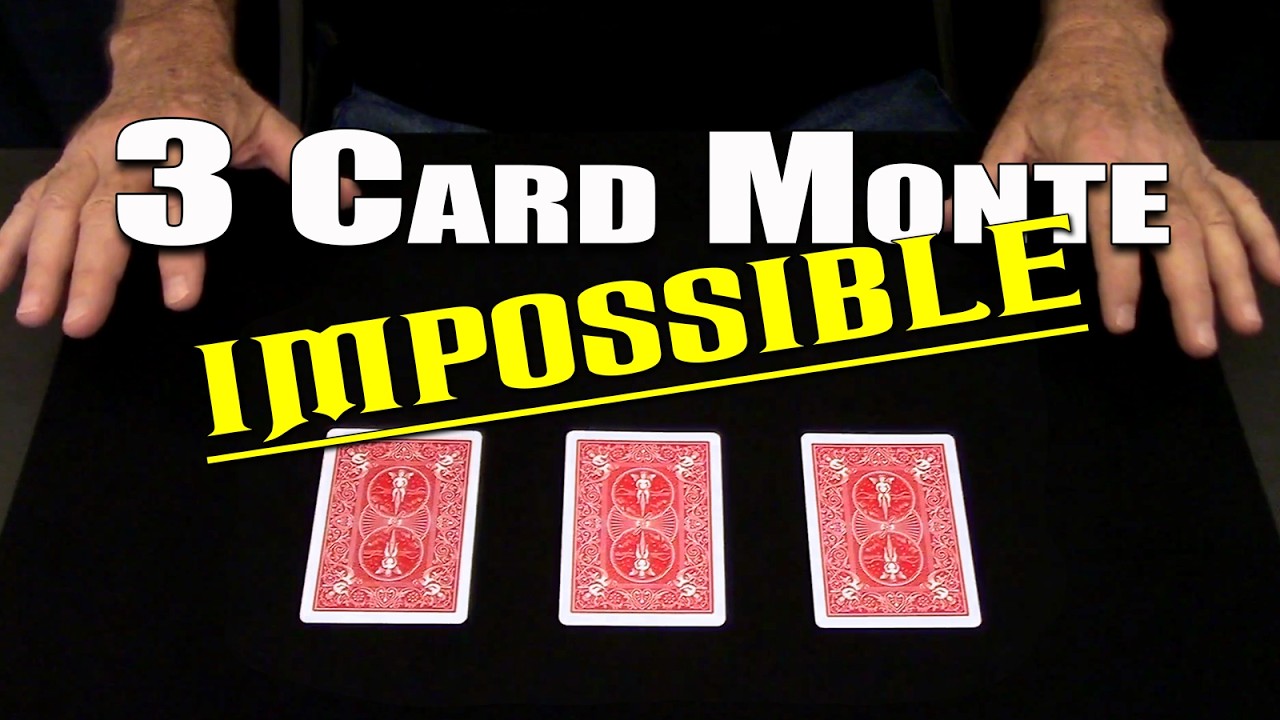 3 Card Monte IMPOSSIBLE!!! ~ An In-Depth Tutorial