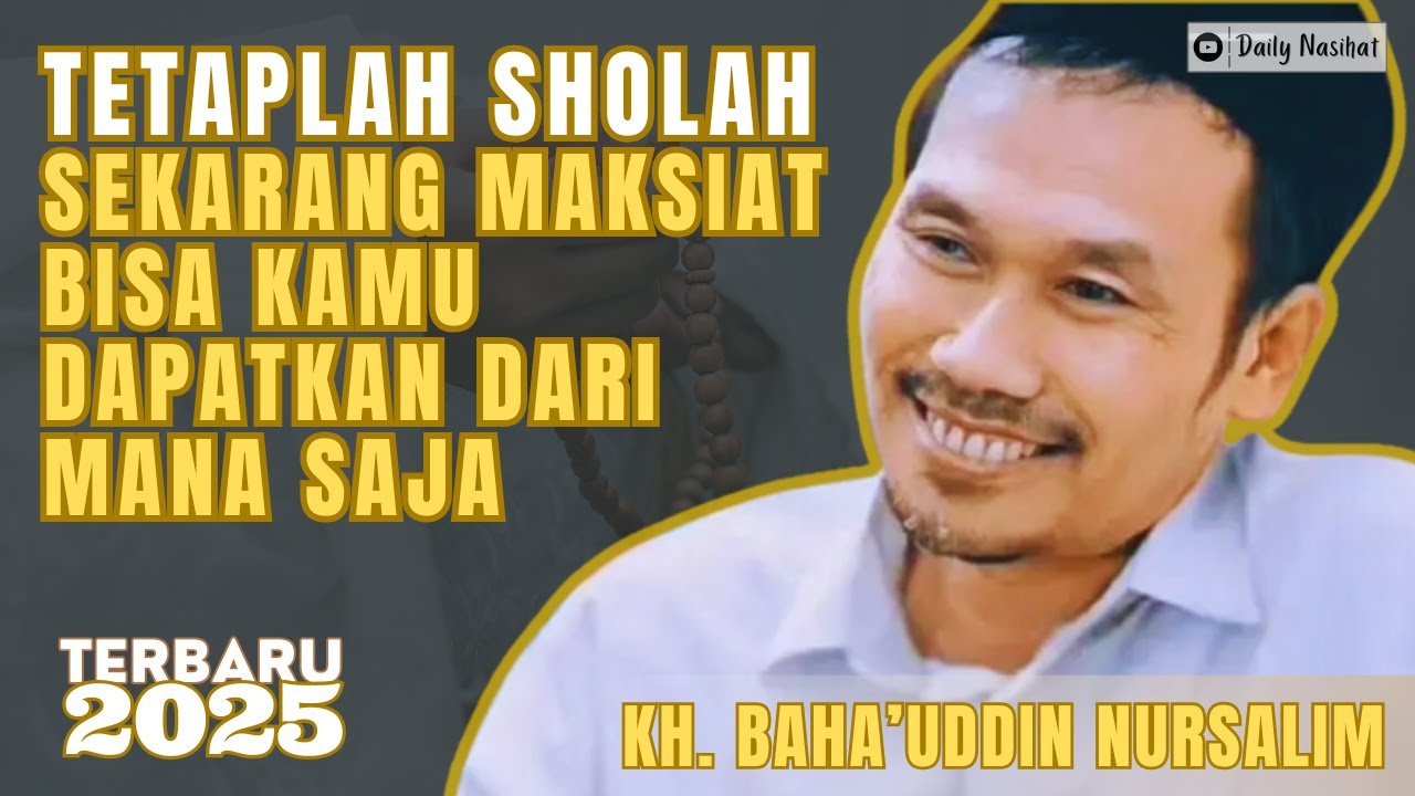 GUS BAHA - TETAPLAH SHOLAT, KARNA ALLOH MEMUJI HAMBANYA KETIKA SHOLAT | NGAJI GUS BAHA