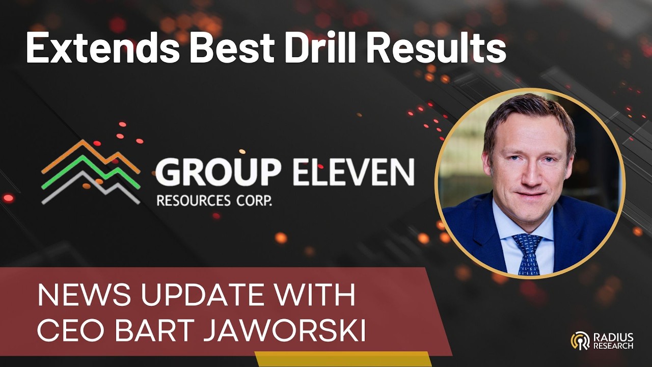 Group Eleven Resources (ZNG) CEO Bart Jaworski Extends Hole: 52m of 10.3% Zn+Pb, 330 g/t Ag, 0.40%Cu