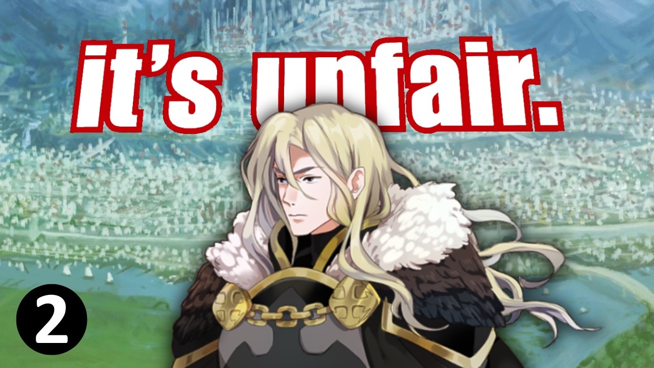 I broke the Fire Emblem clone with one healer.