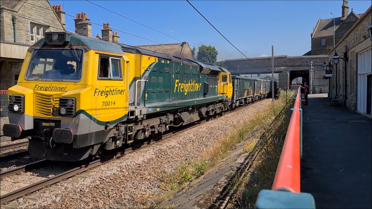 Trainspotting At Carnforth Station 22.07.21