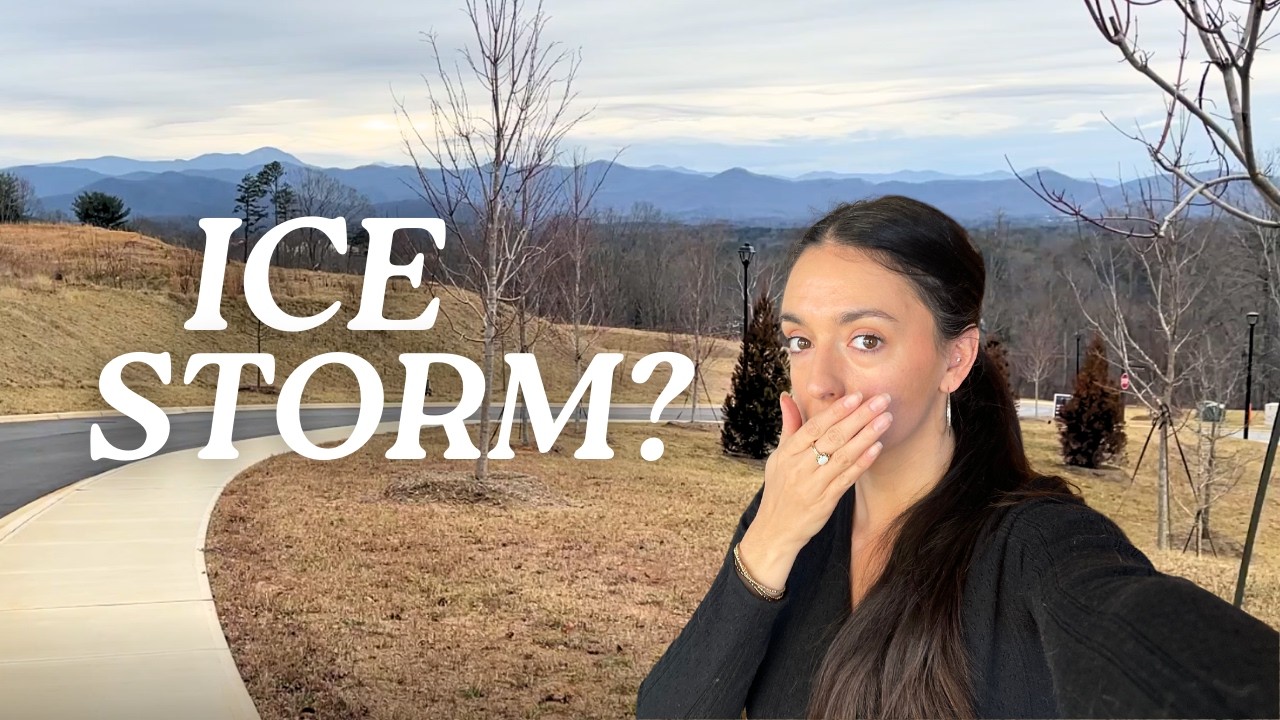 Preparing for my First ICE STORM in the Southeast!