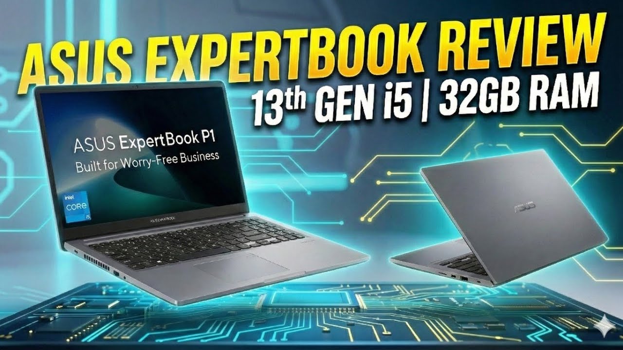 ASUS ExpertBook Review | i5 13th Gen + 32GB RAM Beast!