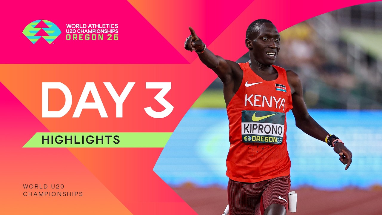 Day 3 - Full Highlights | World U20 Championships Oregon 26