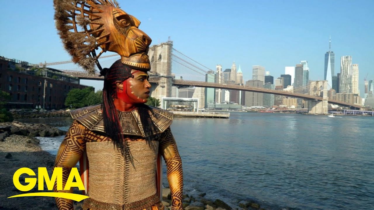 Cast of Broadway’s ‘The Lion King’ performs ‘Circle of Life’ | GMA