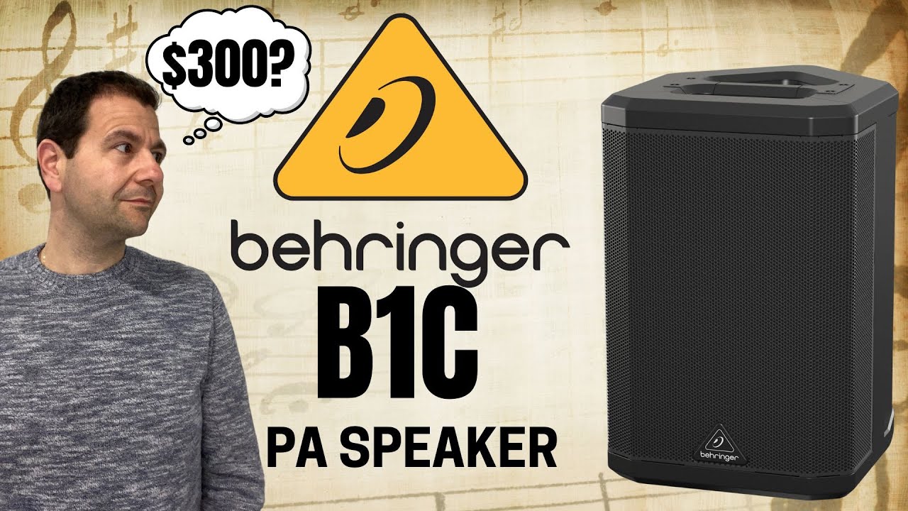 Behringer B1C Review | Best Budget PA Speaker Under $300?