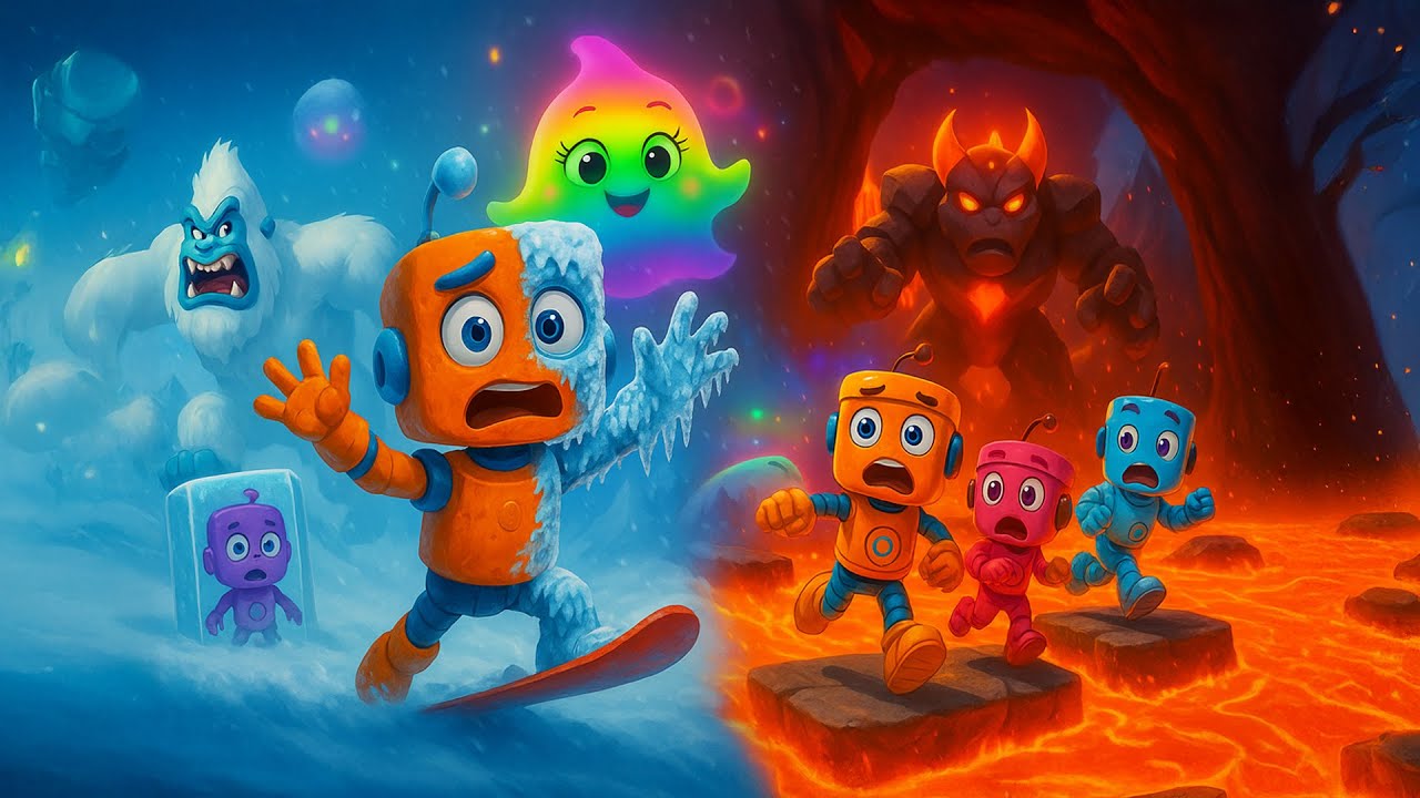 Rusty’s Ultimate Adventure Marathon! ❄️🔥 Chase, Rescue & Escape Challenges for Kids | Rusty's World