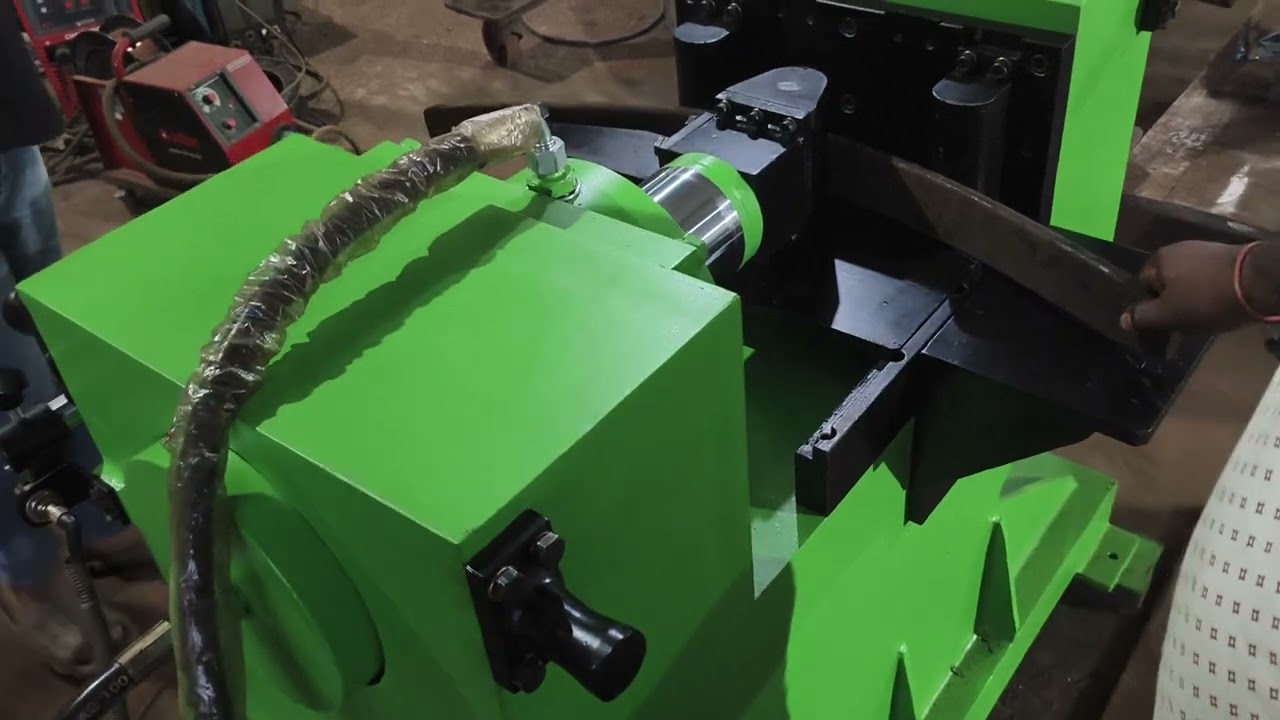 Bending machine leaf spring .. 