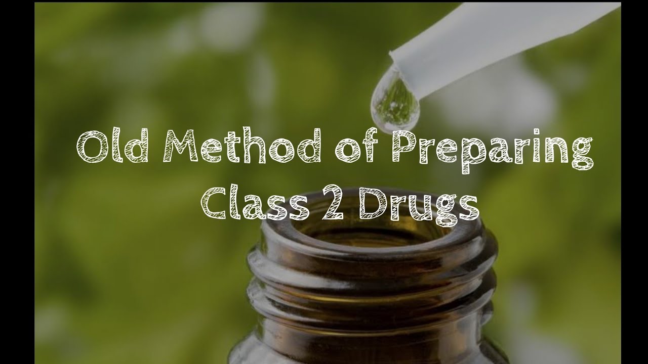 Class 2 Drugs Mother Tincture Preparation| Old Method of Preparation of Homoeopathic Drugs| BHMS 1