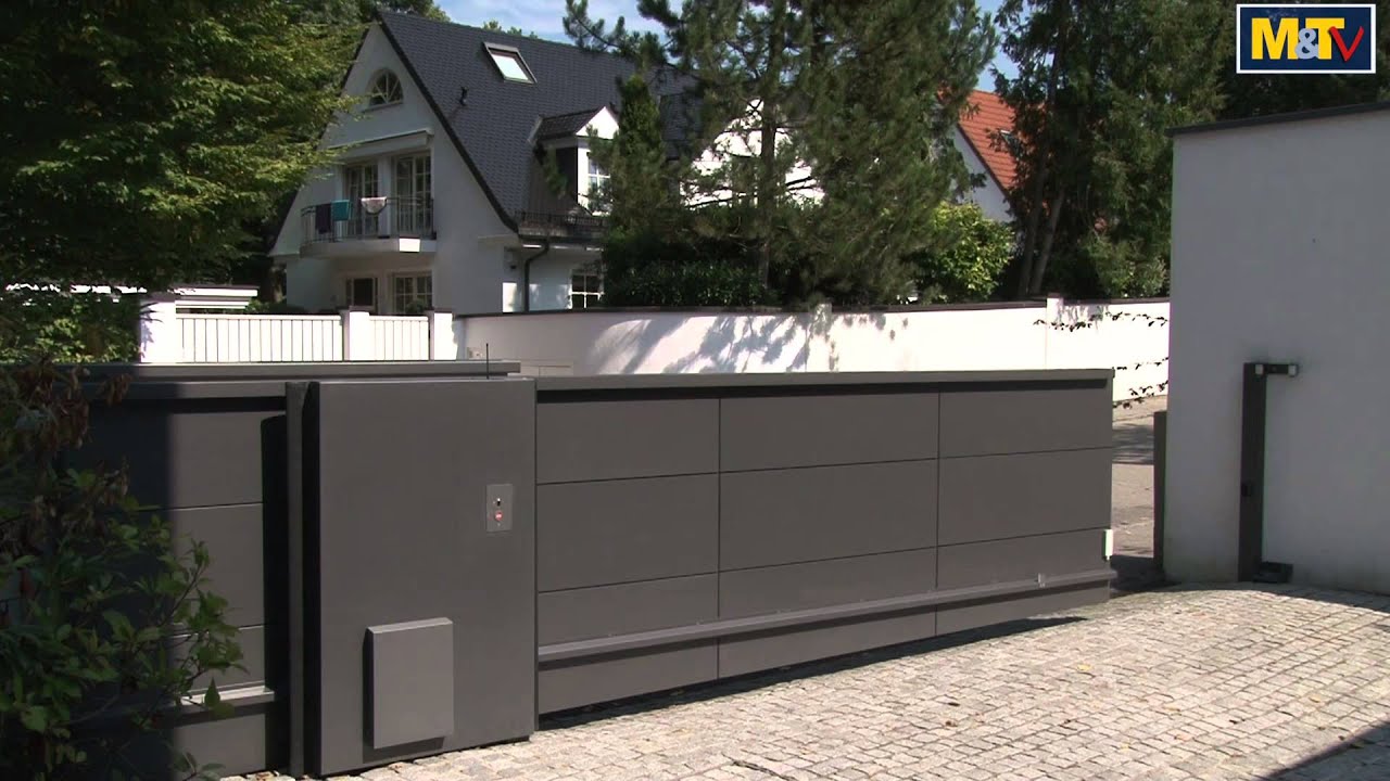 Metallhandwerk M&T-Metallbaupreis 2012: Freitragendes Schiebetor