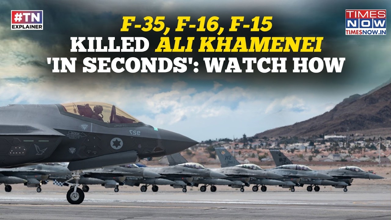 F-35, F-15 & F-16: Israel's Never Seen Before Power Killed Khamenei, Others 'In Seconds'| Watch How