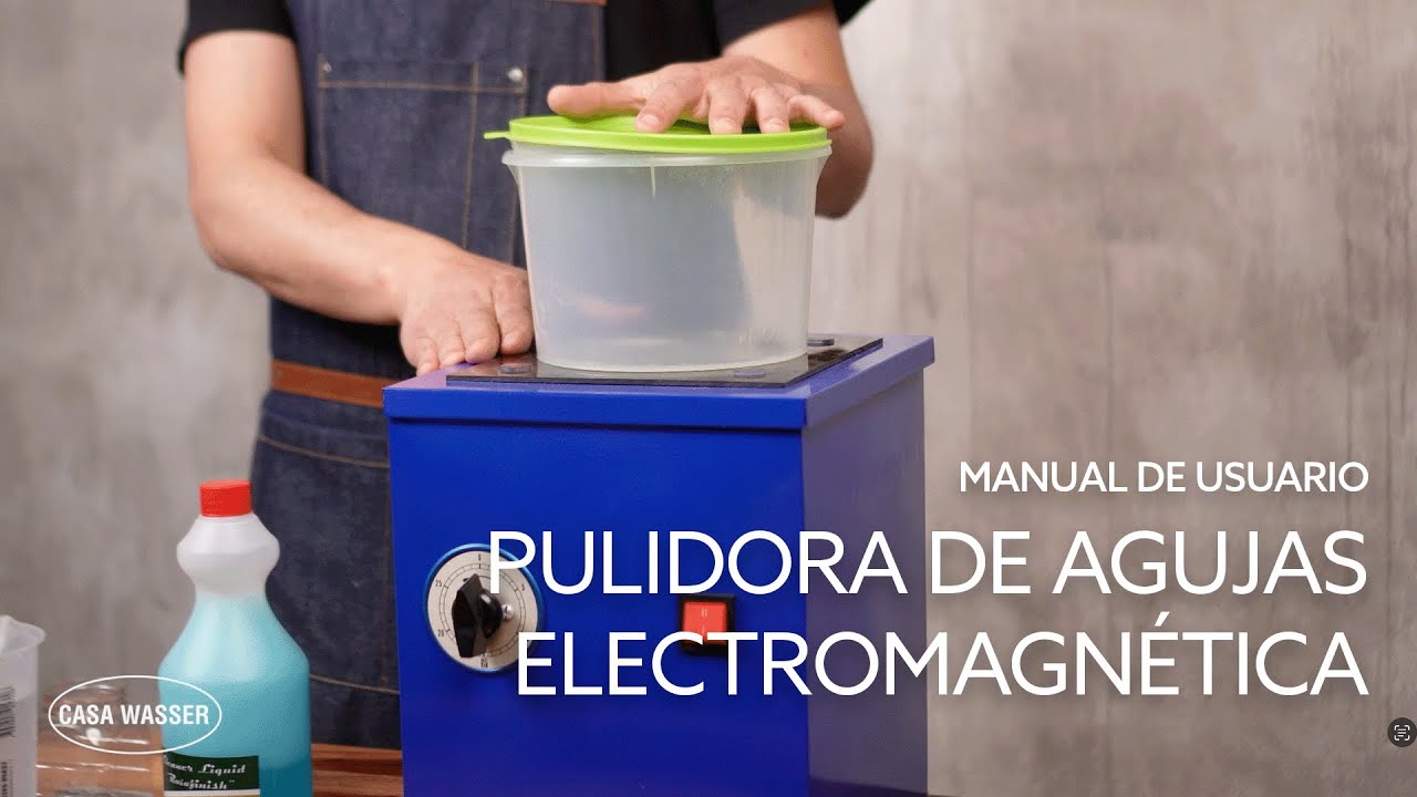 Pulidora de agujas electromagn&eacute;tica