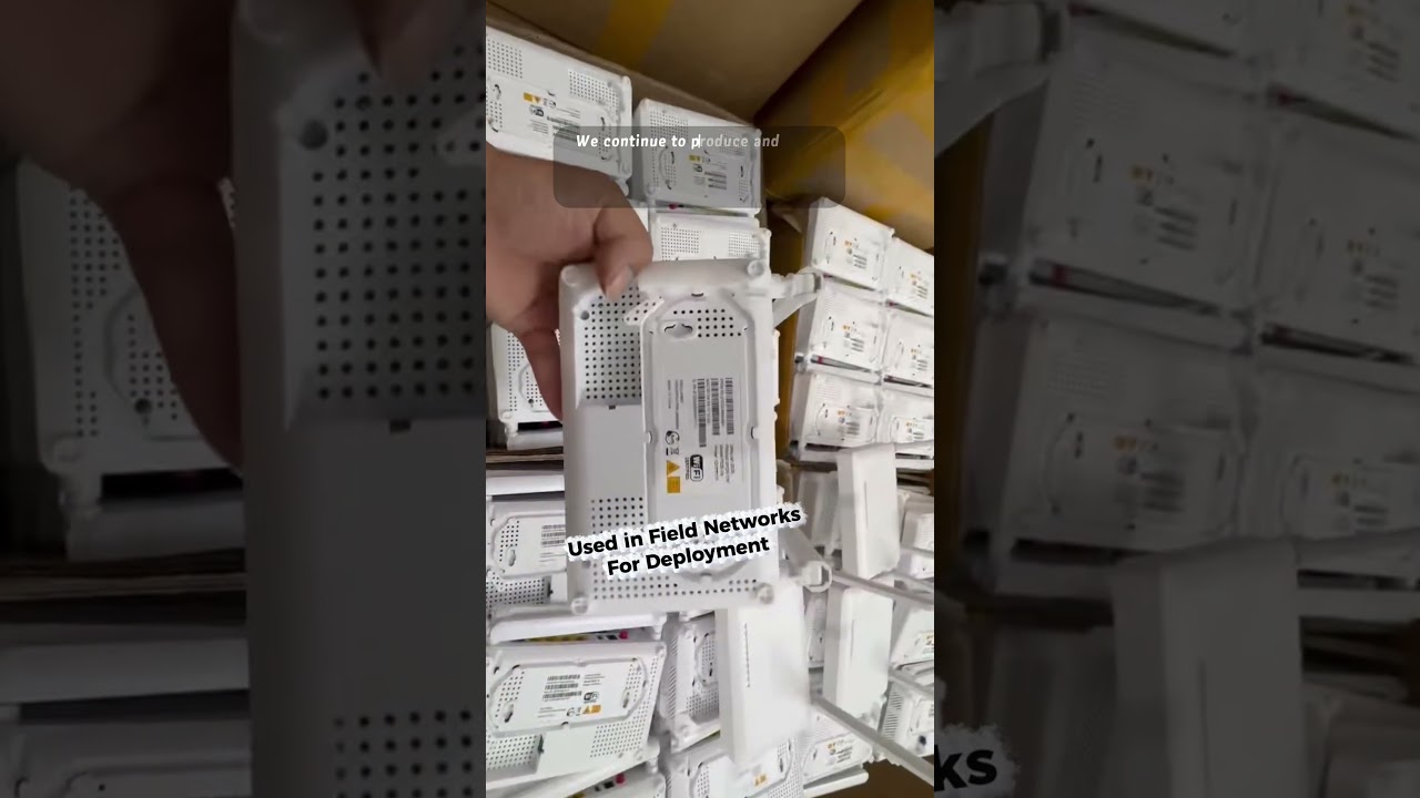 FTTH ONU Stock for ISP Deployment #gpon #wifi #isp #smartphone #costeffective #tech #laptop #onu