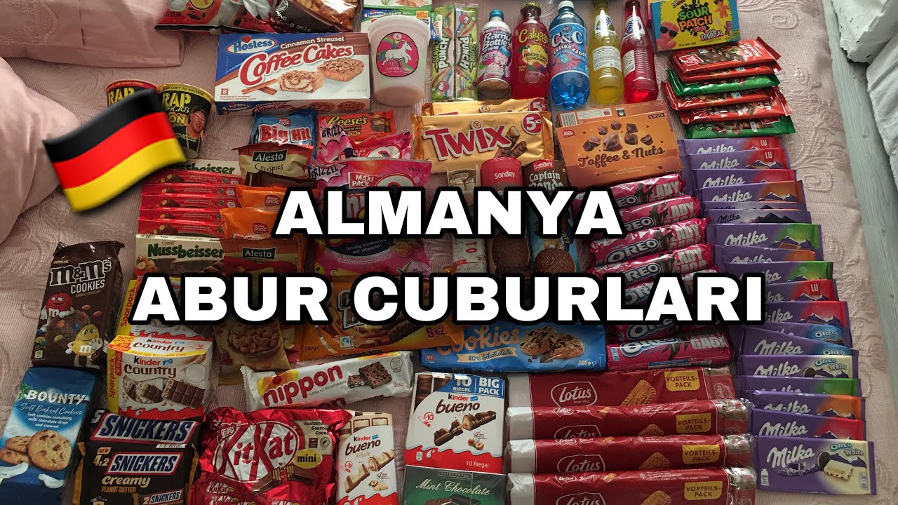 ALMANYA ABUR CUBURLARI | Ablamın Almanyadan getirdikleri