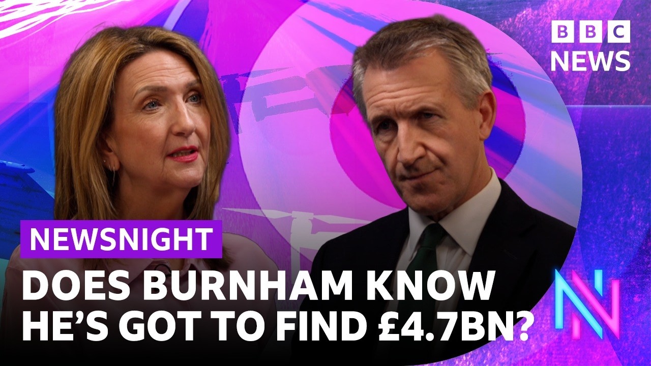 Victoria Derbyshire presses Minister on whether &pound;4.7bn is missing from defence plan funding