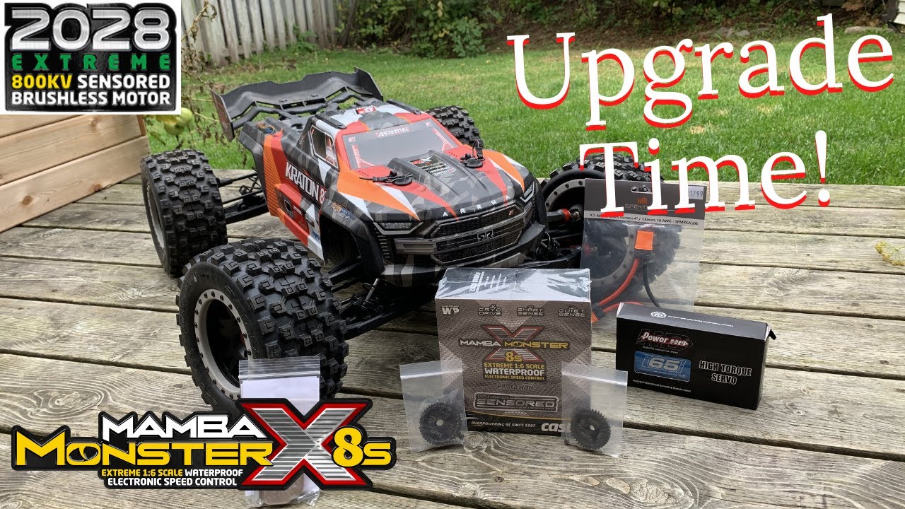 Arrma Kraton 8s (Castle 800kv/Mamba Monster X 8s)
