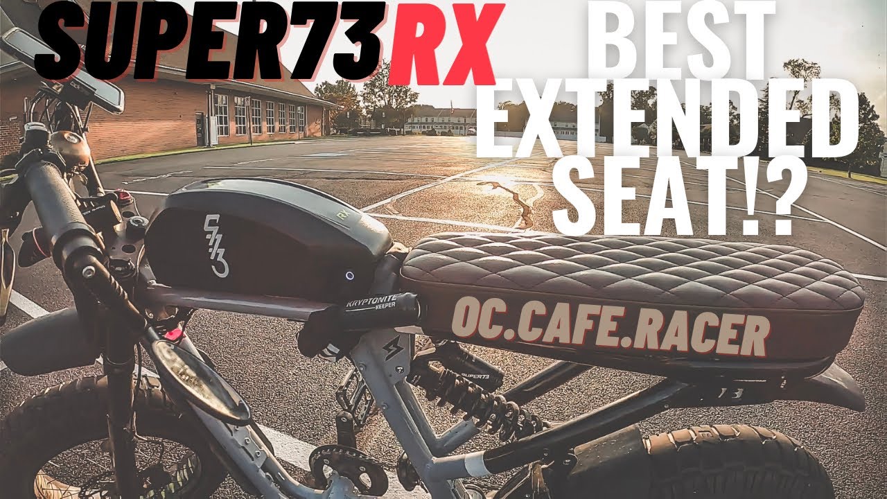 Super73 RX BEST EXTENDED SEAT!? UNBOXING + INSTALL + 1st IMPRESSIONS