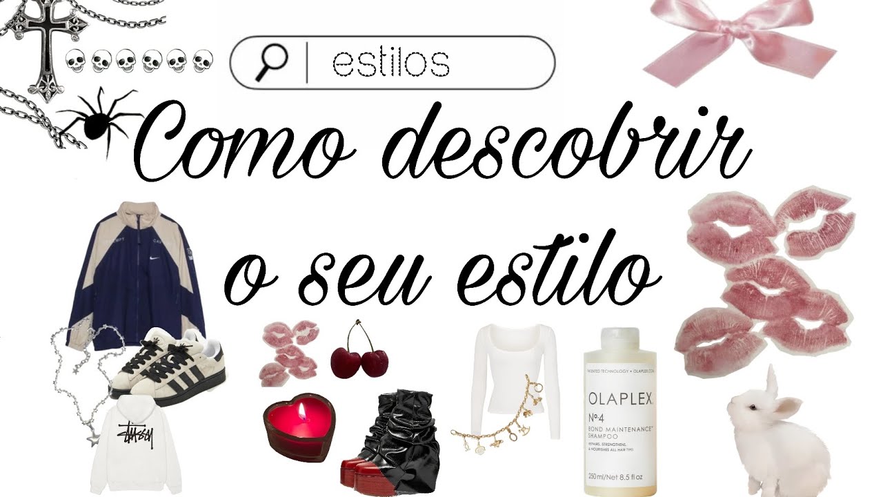 Como descobrir seu estilo: 🌷🎀 | 🤍🧴| 💄🍒 | 🖤🐈‍⬛ | 💙🎱♣️