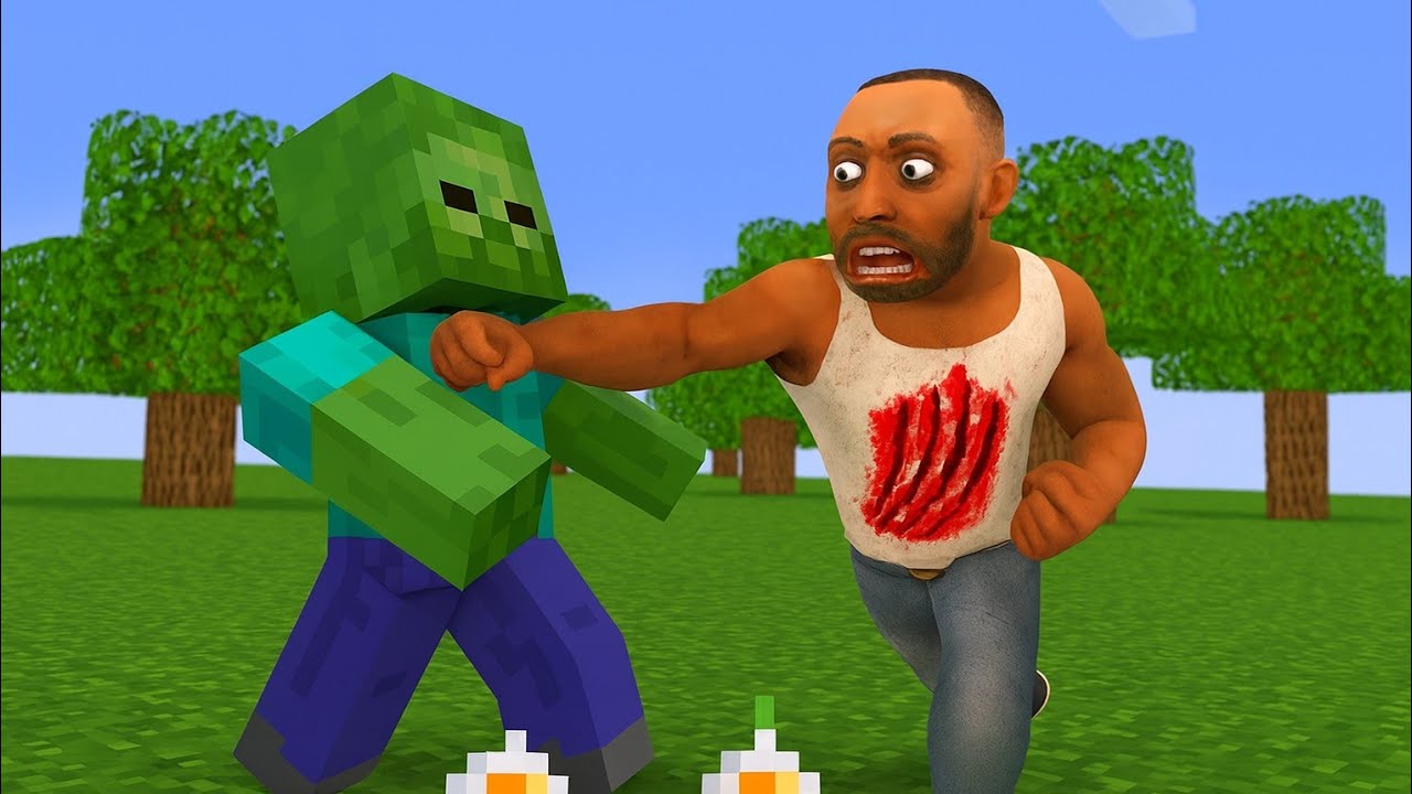 Franklin become a super hero and fight with Giant minecraft in Indian bike driving 3d 