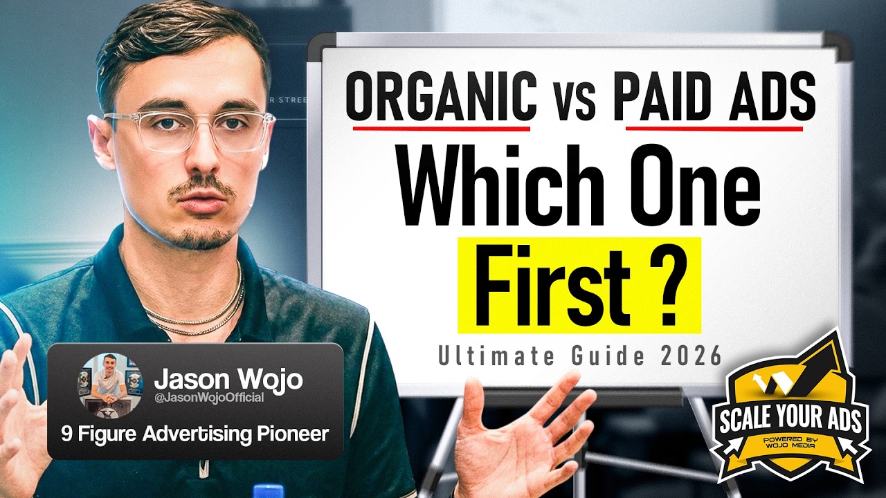 Paid Ads vs Organic Growth | Why I Choose Ads