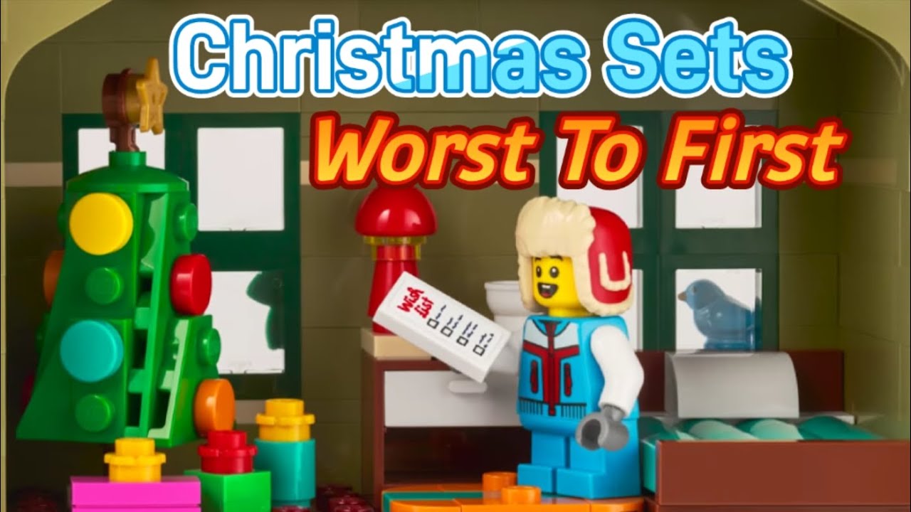 EVERY Lego Christmas Village Sets, From Worst To First!