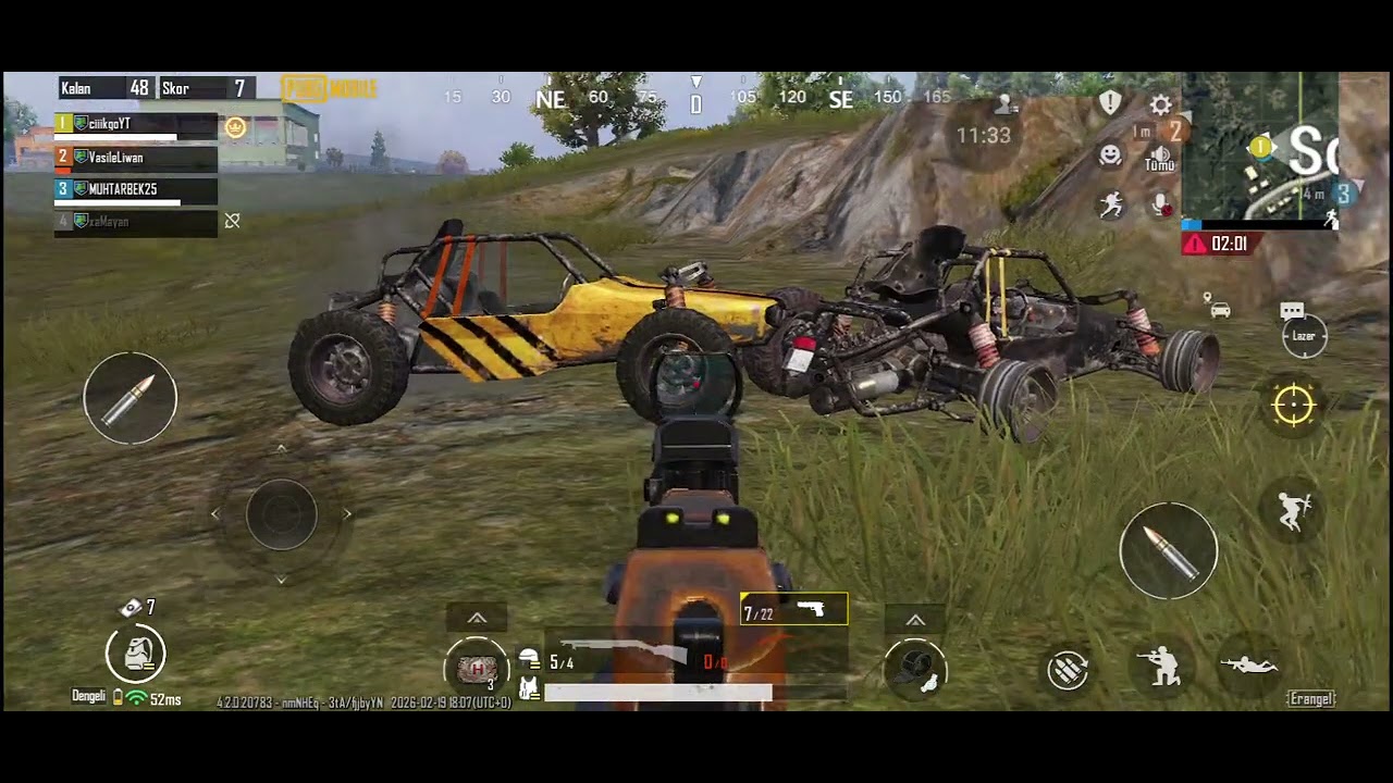 (Pugb mobile) Çok zordu! Başda kamera yı açmamısım😅
