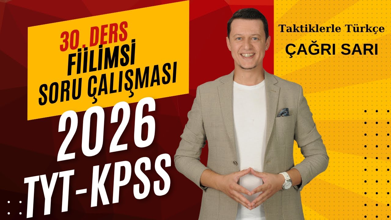 FİİLİMSİ (EYLEMSİ) I SORU ÇALIŞMASI 💥