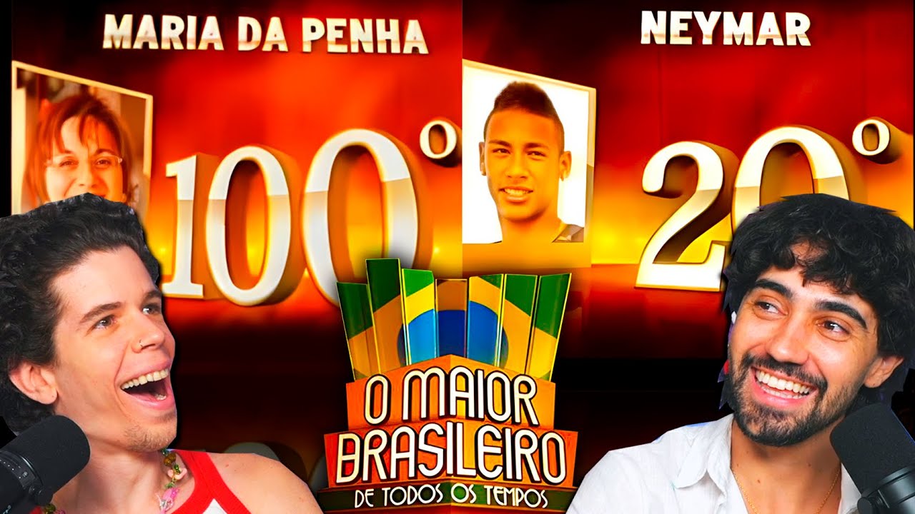 a bizarra lista do “maior brasileiro de todos os tempos” do SBT kkk