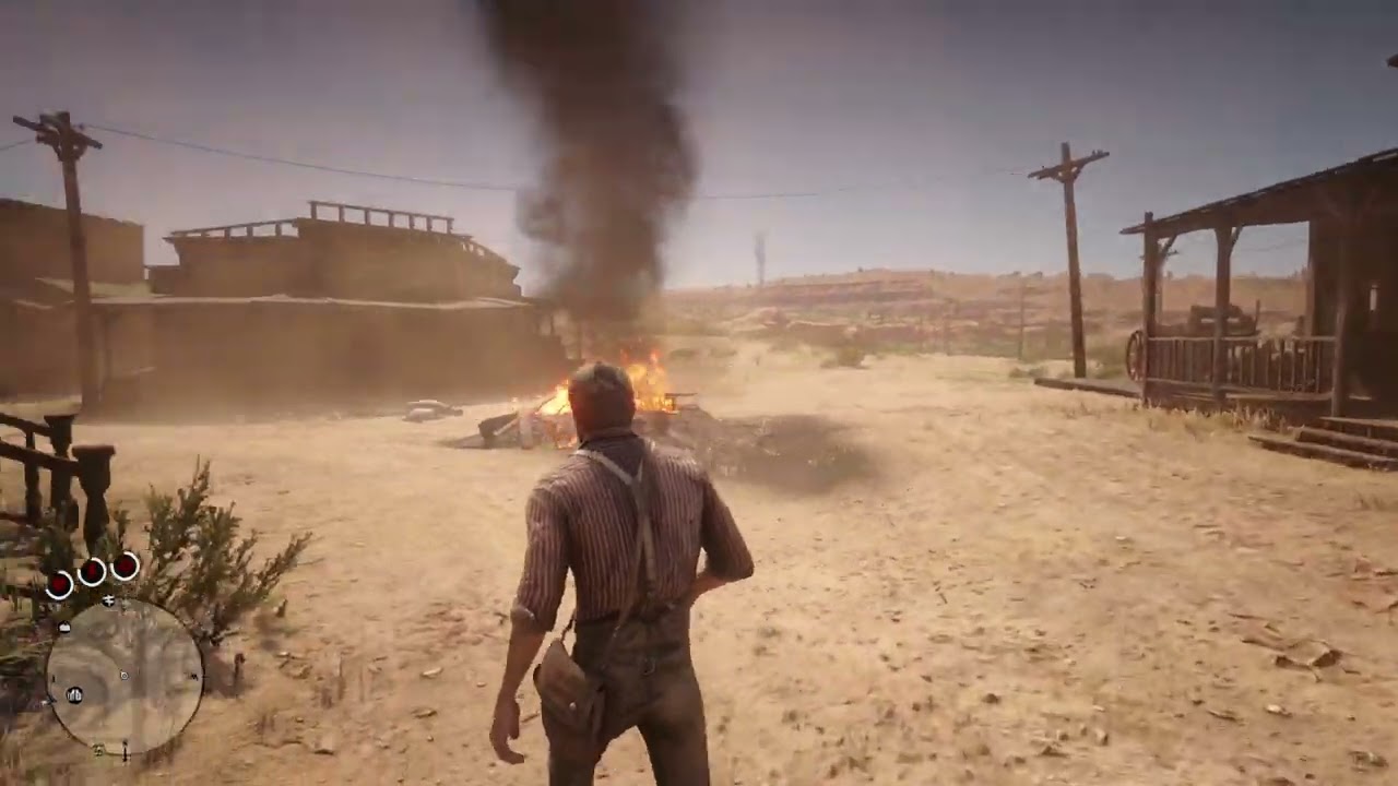 Red Dead Redemption 2 – Realistic Walking Gameplay | Slow Immersive Western Experience (No HUD)