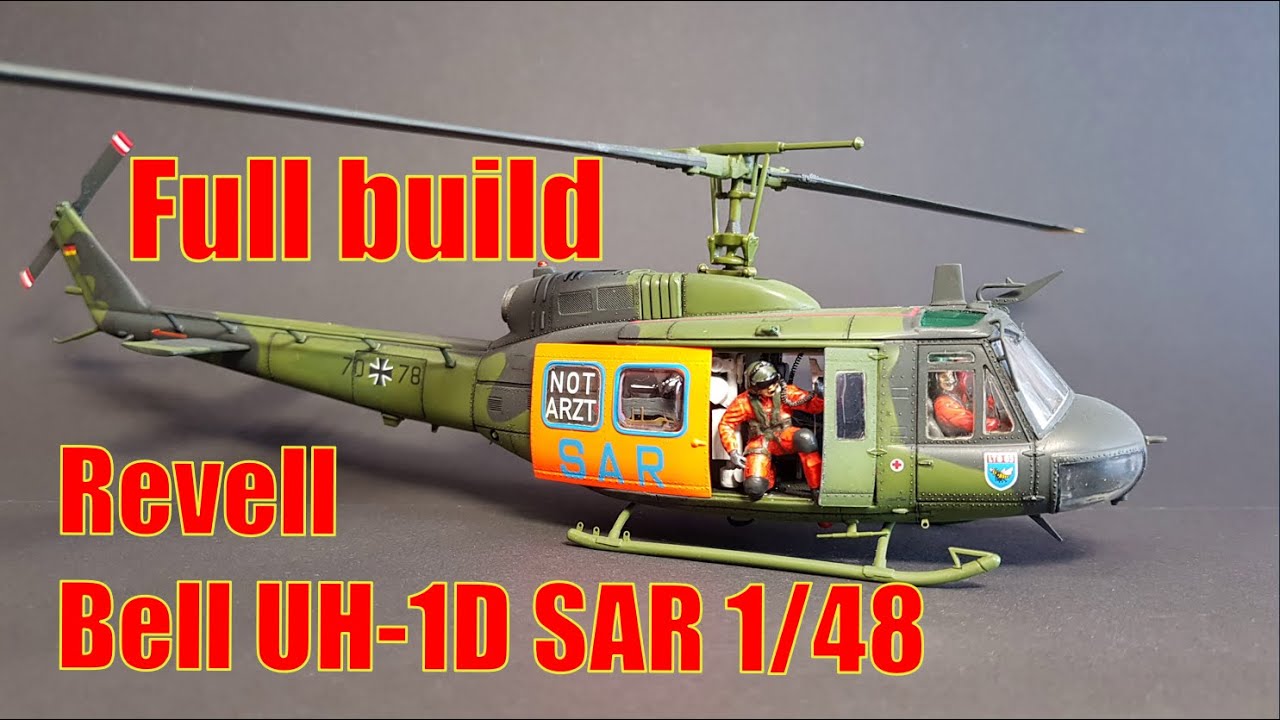 Baubericht/ Full build Bell UH-1D SAR Revell 1/48 
