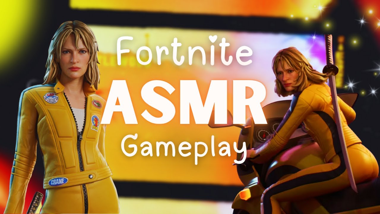 ✮ Fortnite ASMR Gameplay ✮ BR No Build + Blitz, Whispers + Mouth Sounds 💛 ASMR Gaming 💛