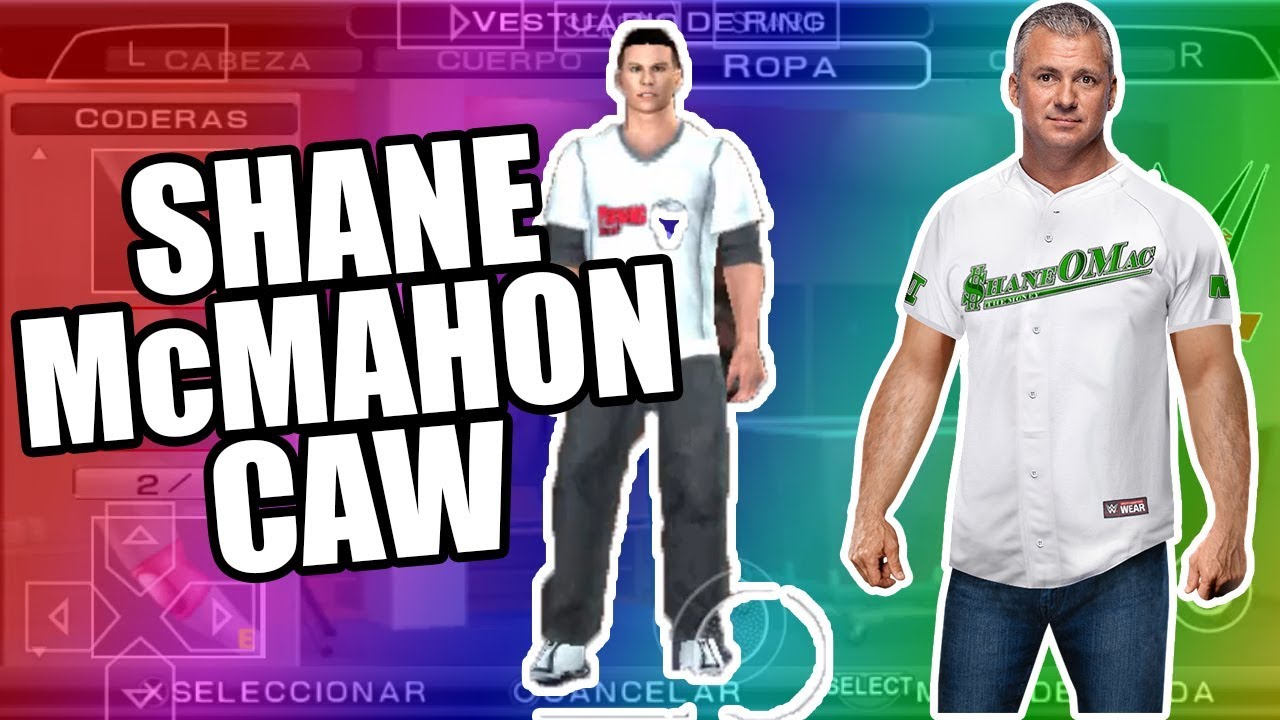 CREAR A SHANE McMAHON EN SVR 2011 CON ENTRADA Y GRUPO DE MOVIMIENTOS