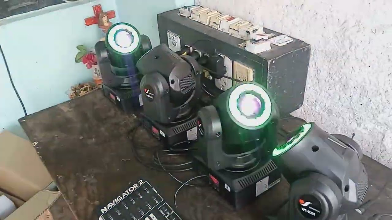 unboxing cabezal movil de 30w