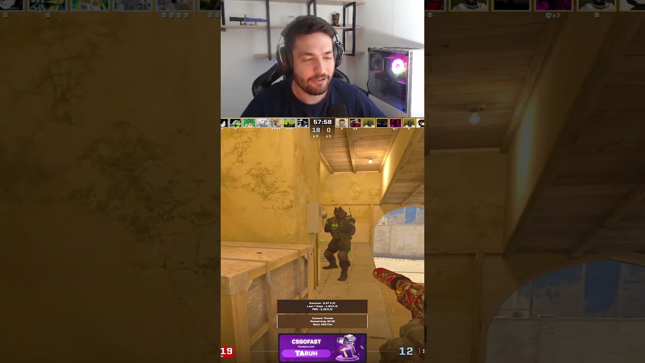 JOGANDO CS2 COM 400 FPS E 360HZ!! #cs2