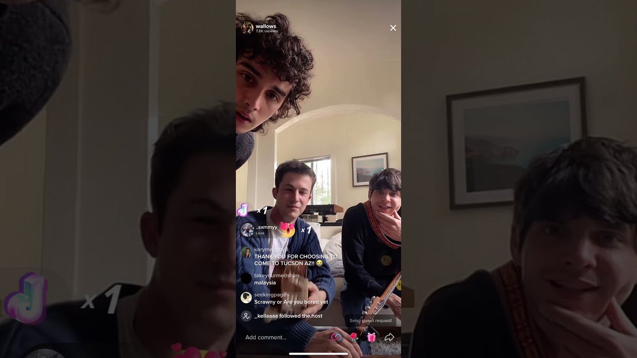 Wallows TikTok Live 10/18/21 Part One *read description!*