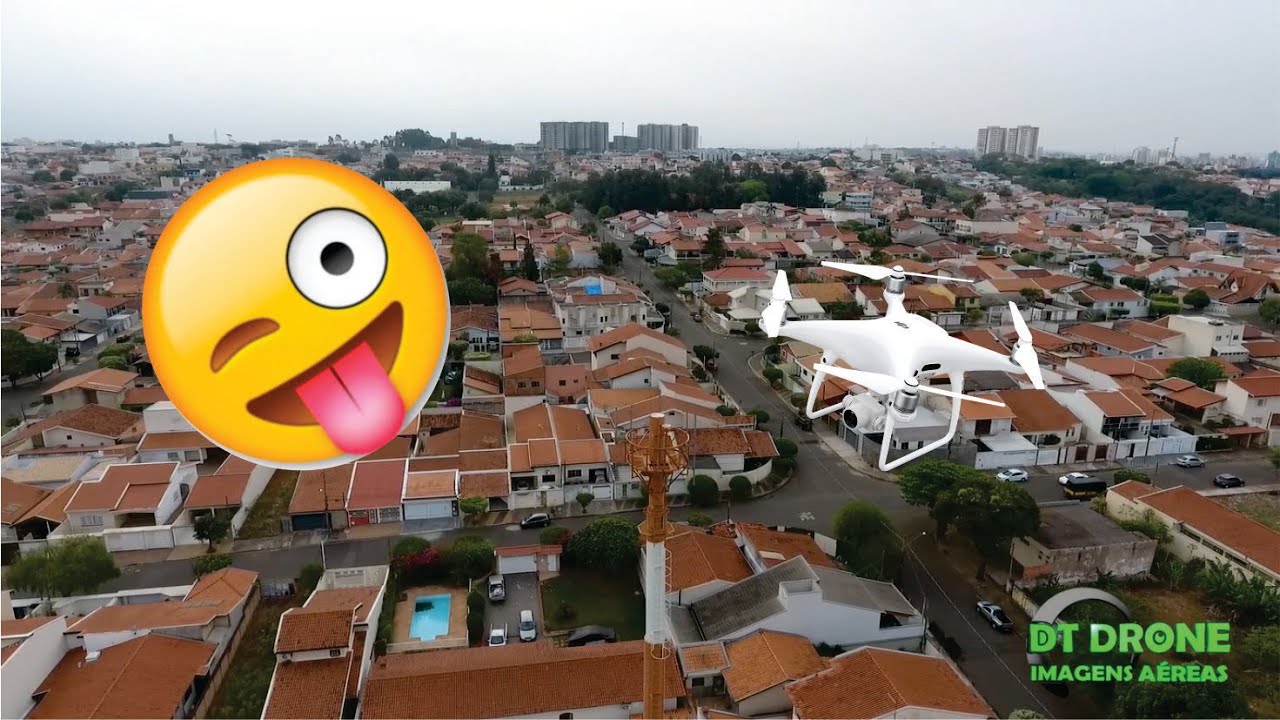 DRONE VISITA PARQUE NOVO MUNDO E UNISAL