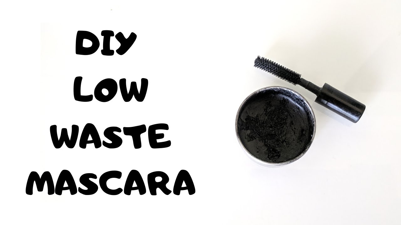 DIY Homemade Mascara Recipe/ Zero Waste/ Low Waste Mascara/ All Natural Ingredients